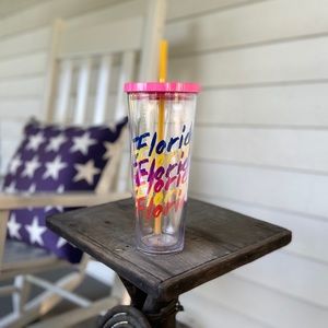 New Starbucks Ltd Edition Florida Tumbler